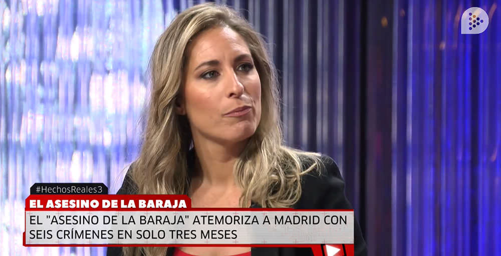 Mónica González Álvarez en programa de TV 